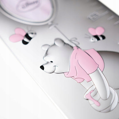 VALENTI Disney Kubuś Puchatek miarka wzrostu ze srebra i drewna 140 cm – zdjęcie produktu 3