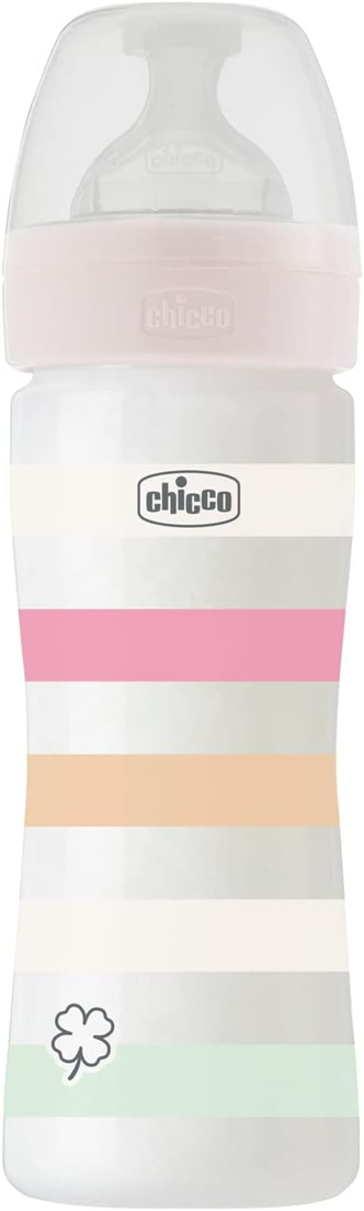 CHICCO Well-Being Flasche 250ml 2M+ mittlerer Durchfluss