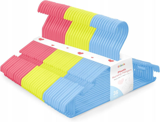 KEPLIN wieszaki x36 kolorowe