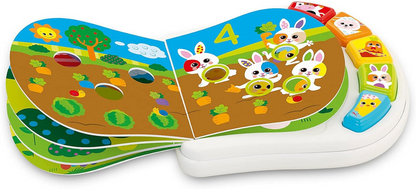 CHICCO Counting Farm libro educativo elettronico 19 x 19,5 cm
