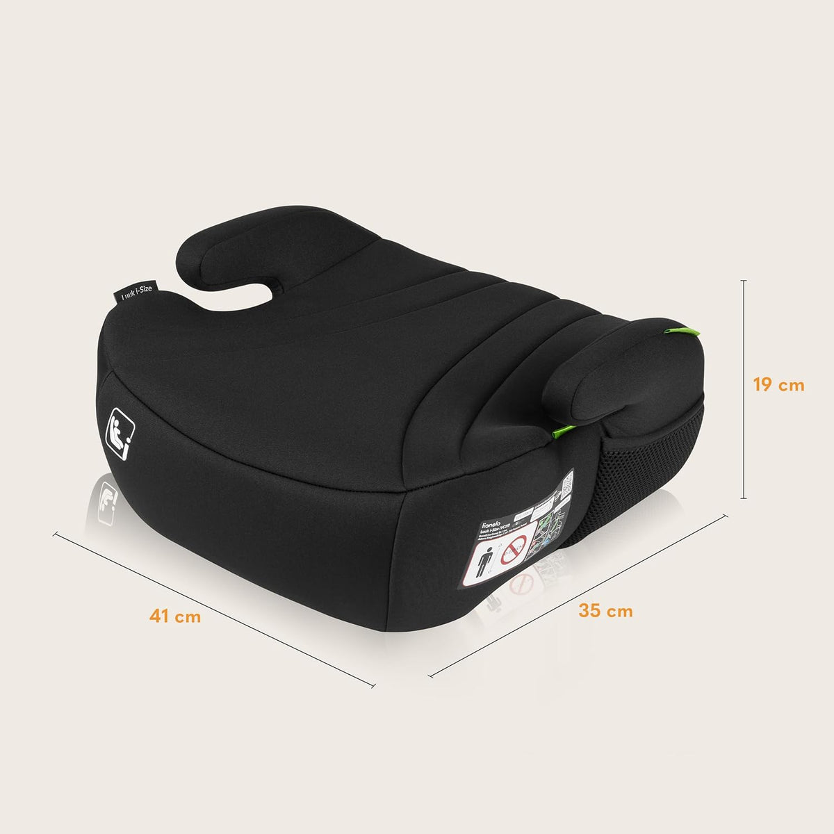 LIONELO LUUK I-SIZE fotelik samochodowy PODWYŻSZENIE do 36kg – zdjęcie produktu 2