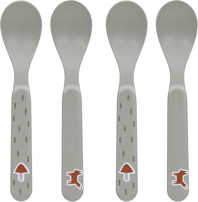 LASSIG set babylepels voor baby’s 6m+ x4 Little Forest Fox
