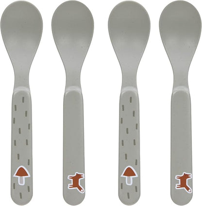 LASSIG set babylepels voor baby’s 6m+ x4 Little Forest Fox