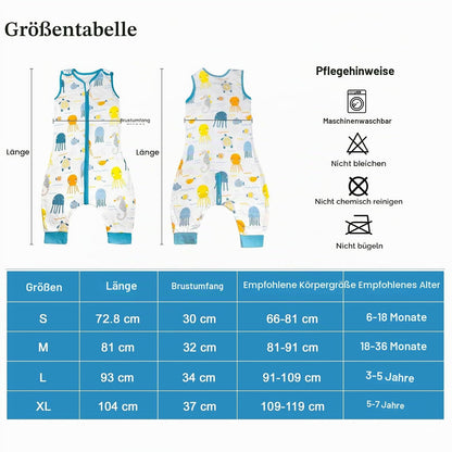 FLYISH DIRECT zomerslaapzak 0,5 TOG M 18-36 maanden