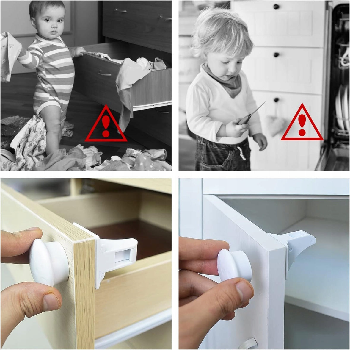 APEX protectores para armarios y cajones 4 unidades