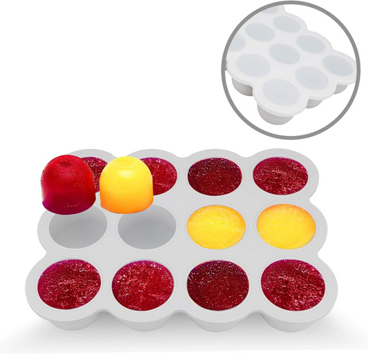 Fresh Foods silikonowa forma do zamrażania żywności 12 x 75 ml
