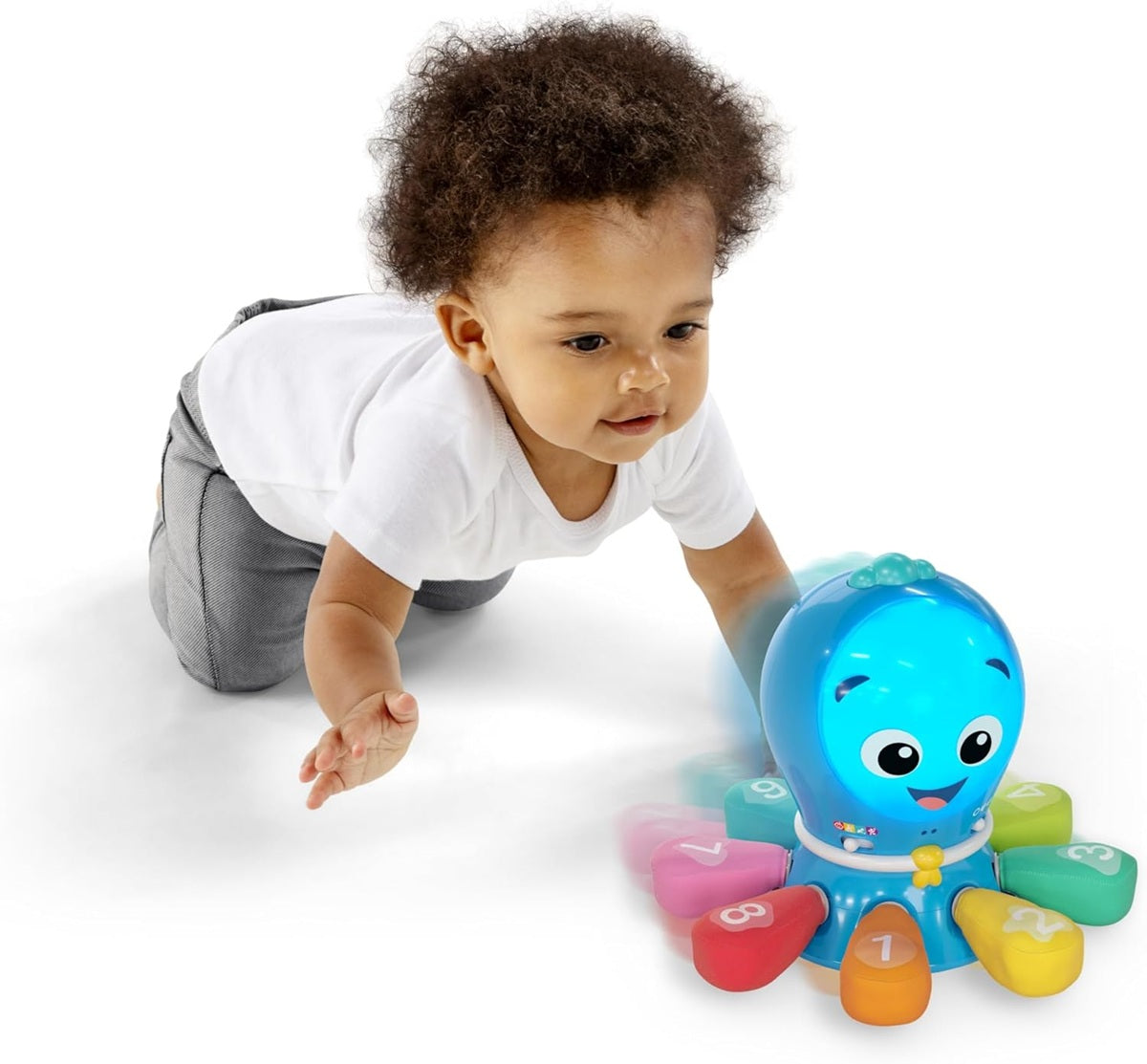 BABY EINSTEIN interaktywna OŚMIORNICA frazy melodie światła ruch 4 języki – zdjęcie produktu 4