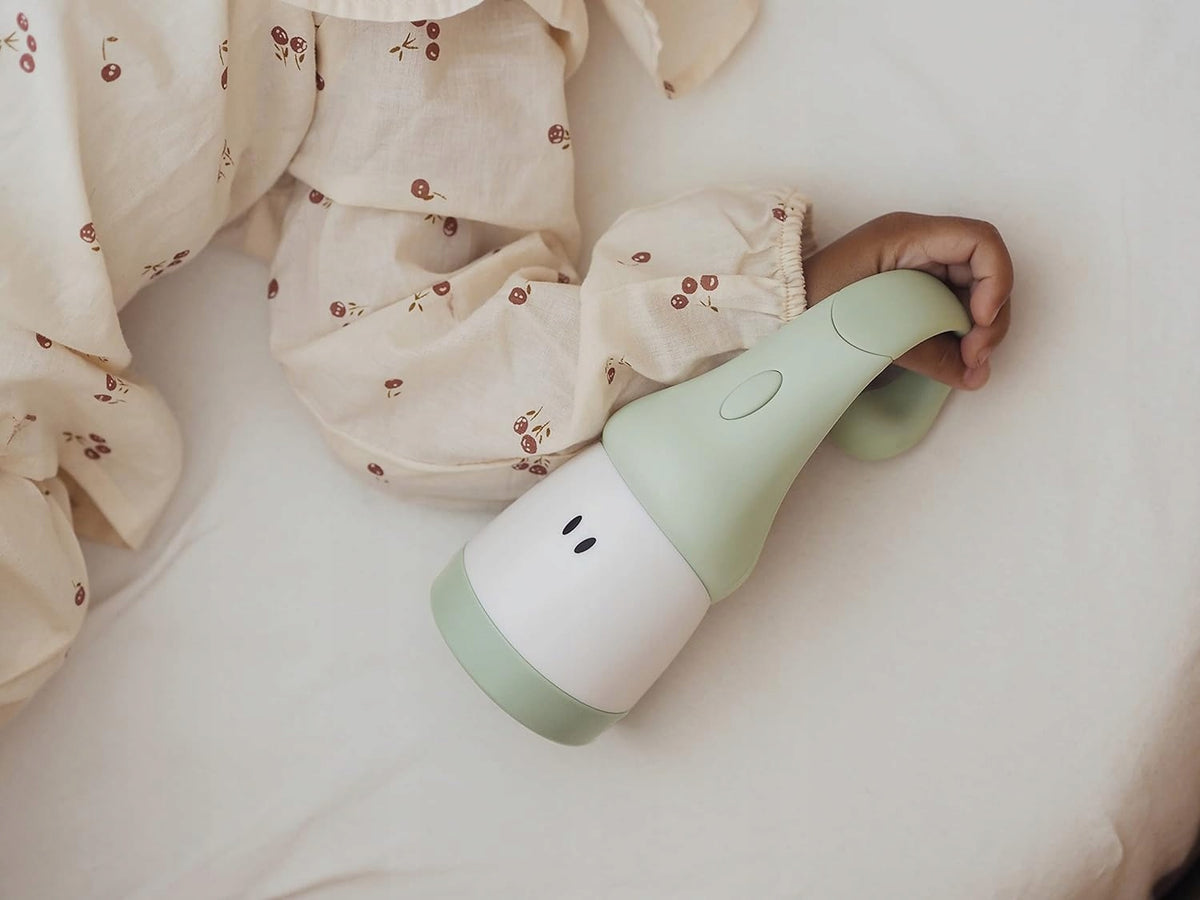 BEABA Pixie 2 en 1 linterna portátil lámpara nocturna LED para bebés
