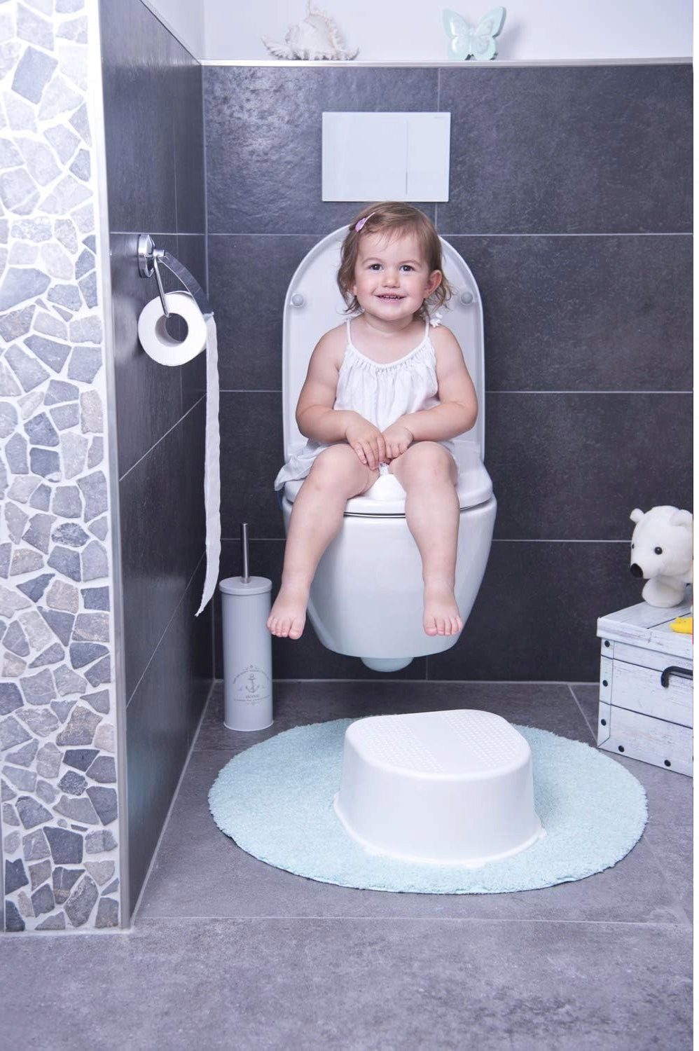 ROTHO Bella Bambina nakładka na sedes 24 m+ szara – zdjęcie produktu 5