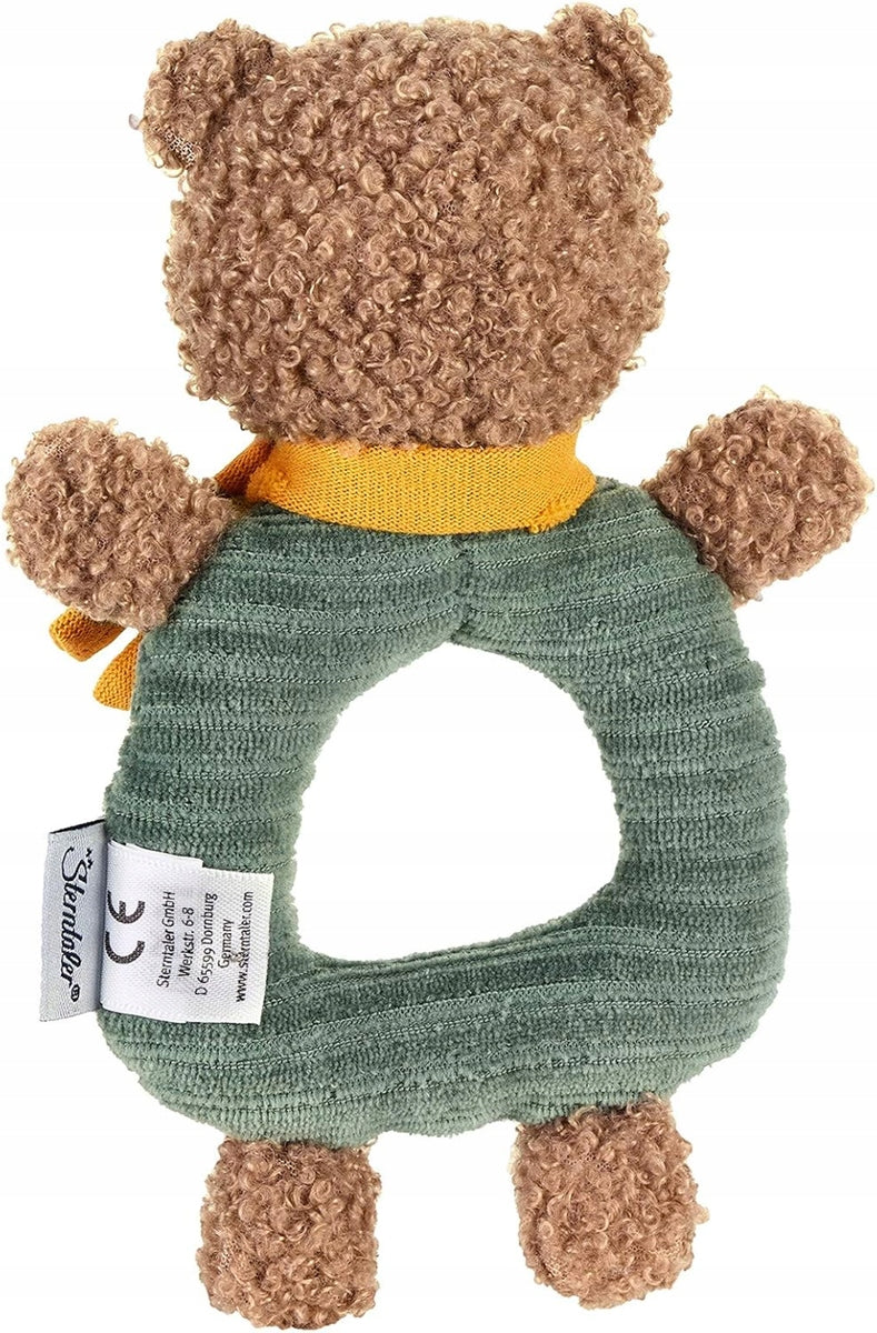 STERNTALER bawełniany chwytak z grzechotką MIŚ BEN 17 cm – zdjęcie produktu 3