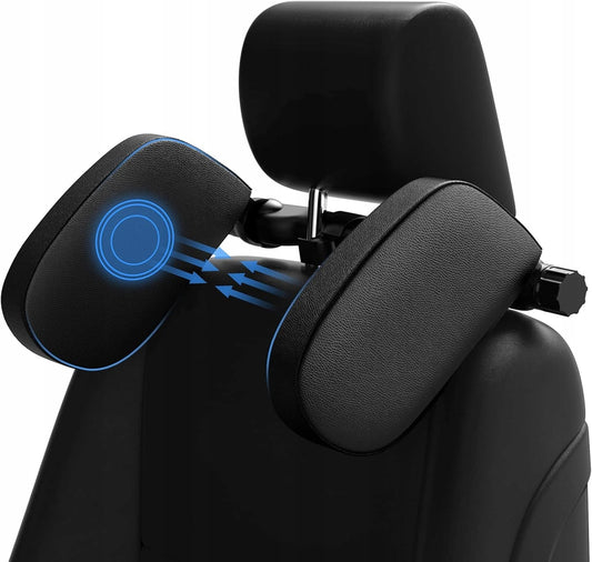 BUBULII zagłówek samochodowy z drążkiem teleskopowym