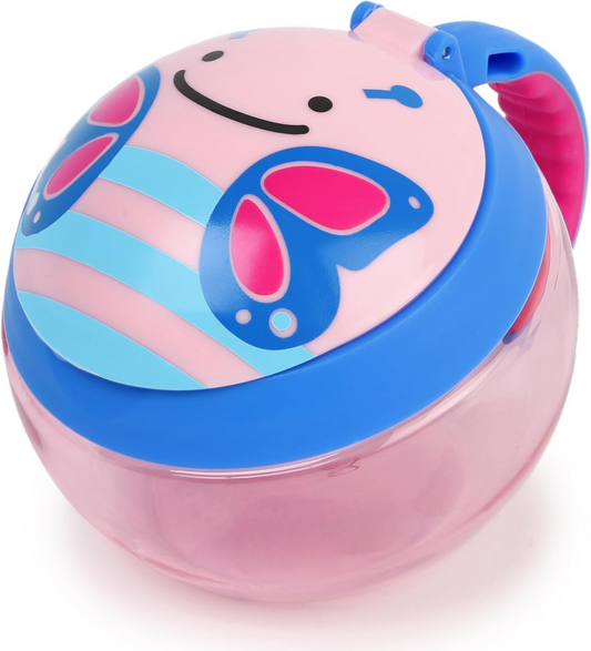 SKIP HOP Zoo Snack Cup boîte à goûter PAPILLON 222 ml