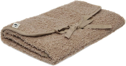 Jollein Boucle mata do przewijania 71x50 cm beżowa, tekstylna mata do codziennej pielęgnacji maluszka