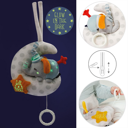 FEHN Elephant On The Moon hanger for stroller, crib, car seat