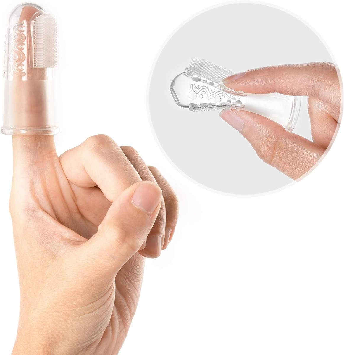 REER siliconen vinger tandenborstel
