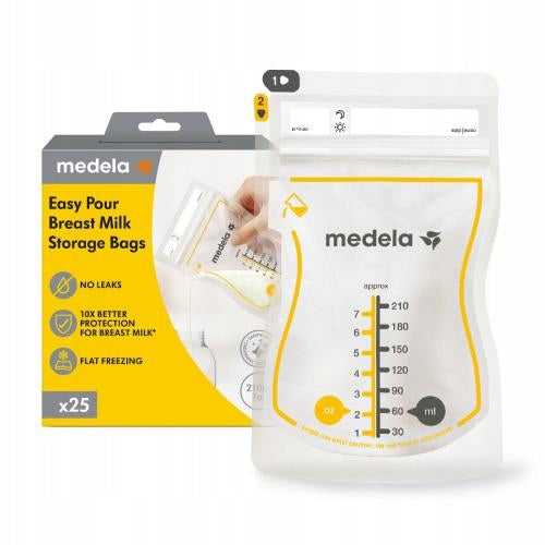 MEDELA Torebki do Przechowywania Pokarmu 25szt