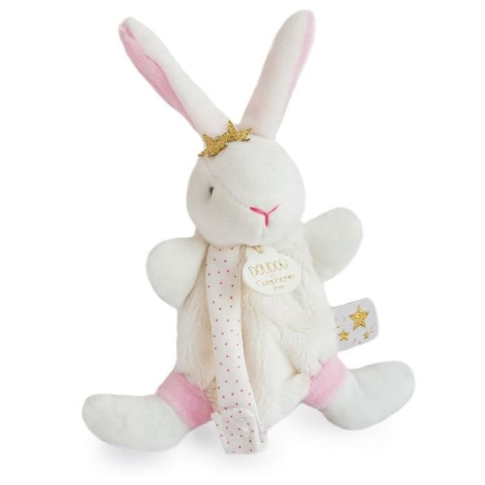 DOUDOU et COMPAGNIE κουνέλι με θήκη πιπίλας