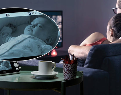 CHICCO Deluxe niania elektroniczna 4,3" FHSS – zdjęcie produktu 3