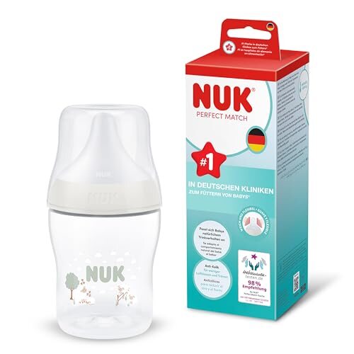 NUK Perfect Match Anti-Kolik-Flasche 150 ml ab 0 Mon. Schäfchen