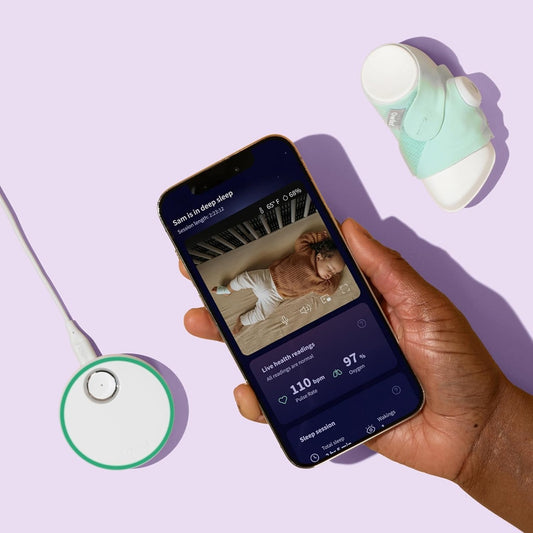 OWLET Cam 2 electronic baby monitor + smart Dream Sock socks