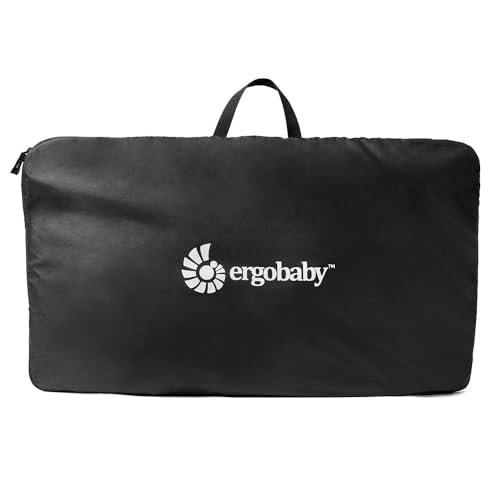 ERGOBABY Evolve torba transportowa do leżaczka, czarna torba Carry Bag z logo Ergobaby