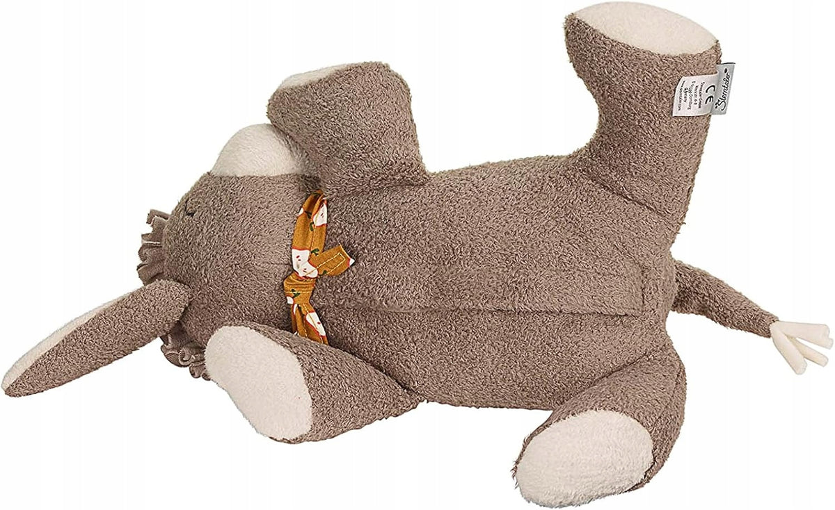 STERNTALER Osiołek Emmilius przytulanka z pozytywką bijące serce 25 cm "O, brązowo-beżowy