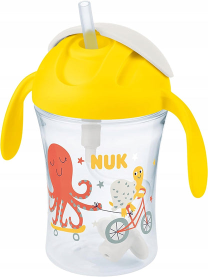 NUK Motion Cup ANTISCURGERI cu pai flexibil 8 m+