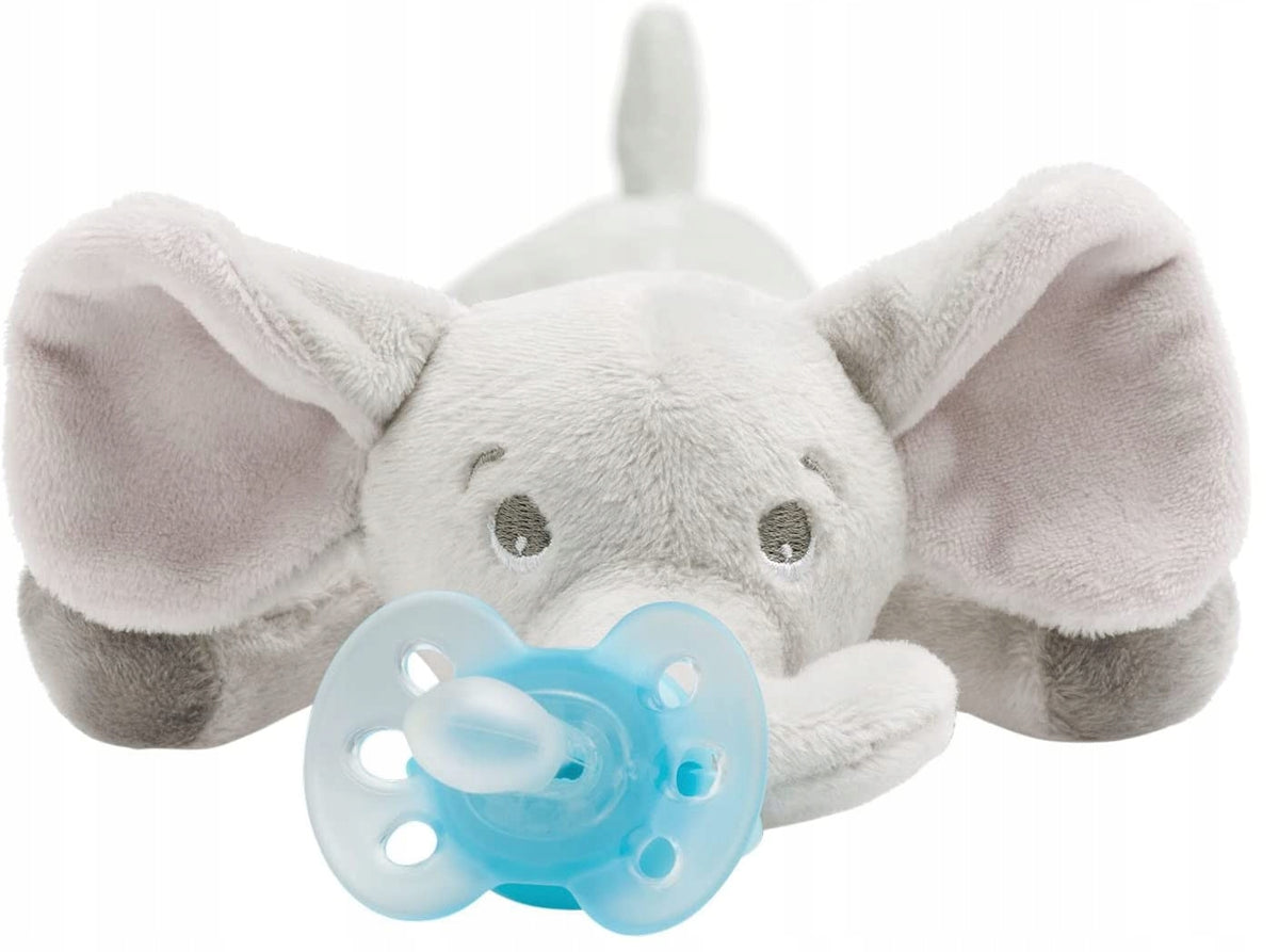 AVENT Beruhigungssauger mit Kuscheltier 0-6m