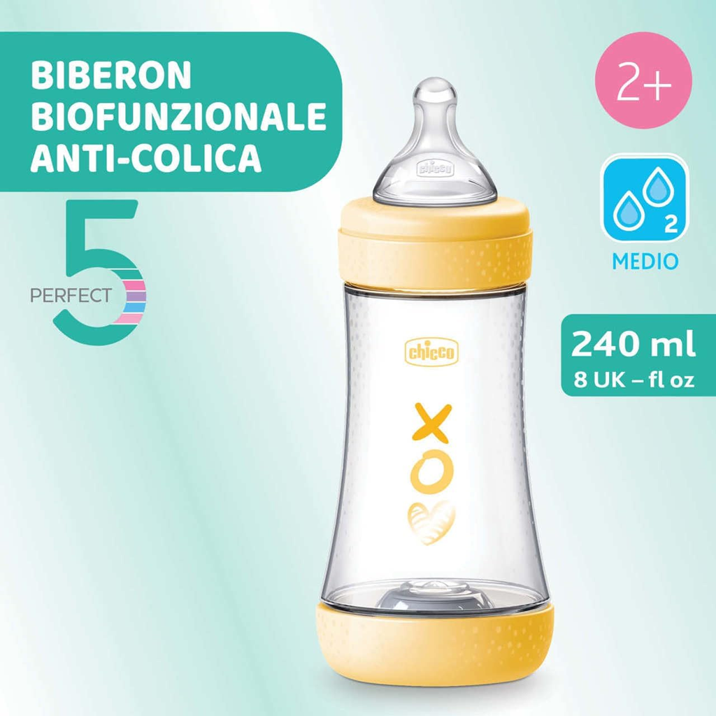CHICCO butelka Perfect5 2m+ 240ml – zdjęcie produktu 2