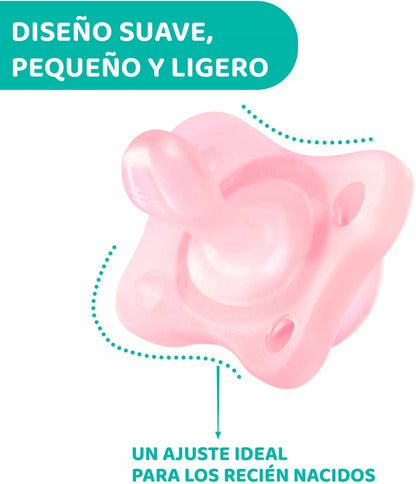 CHICCO PhysioForma smoczek x2 2-6m MINI SOFT – zdjęcie produktu 4