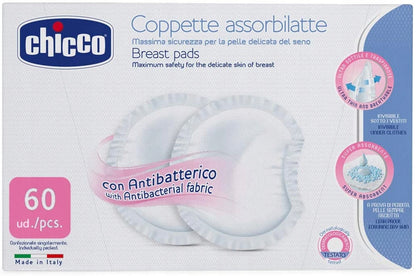CHICCO ASSORBENTI per l'allattamento usa e getta x60