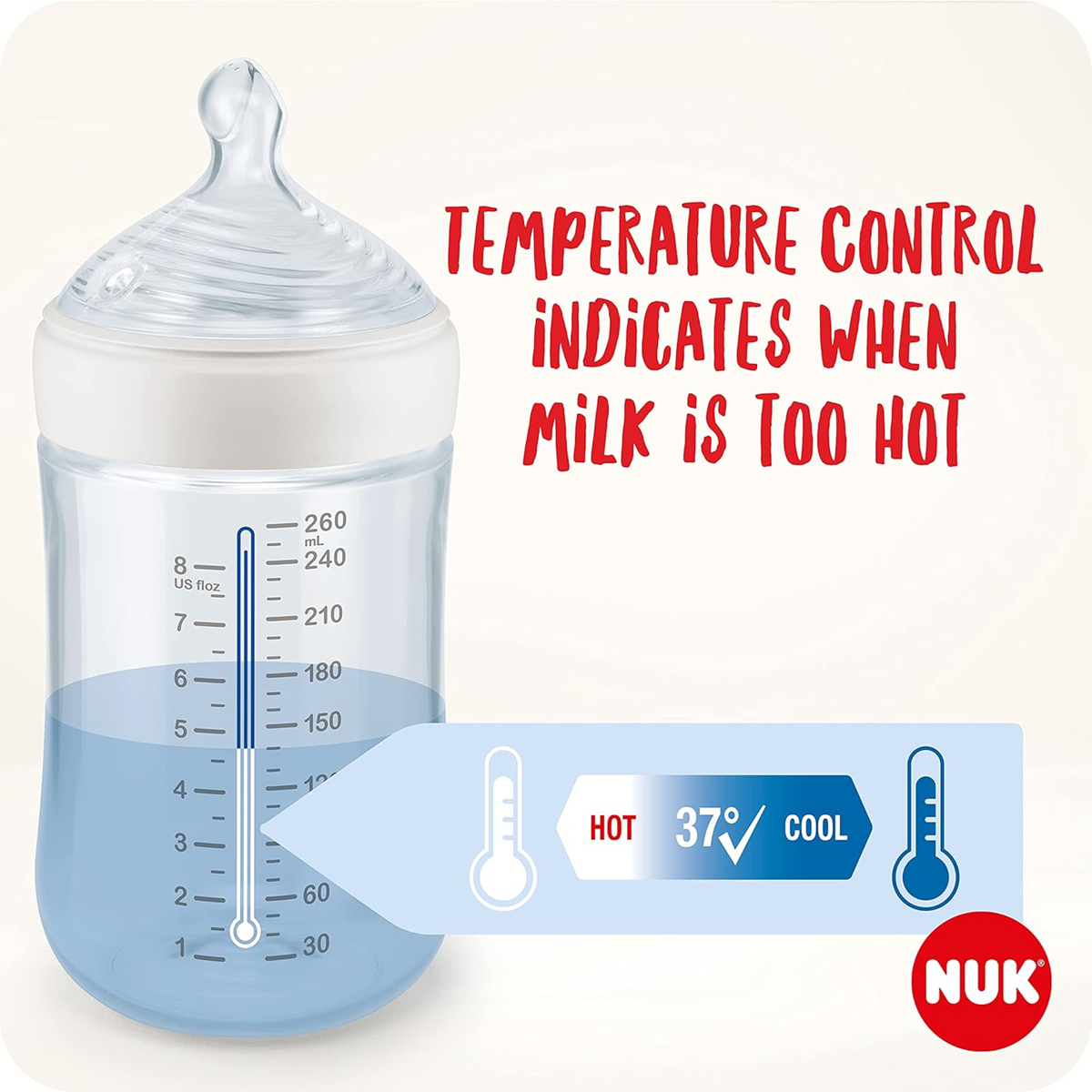 NUK set flessen en accessoires Perfect Start Nature Sense 0-18