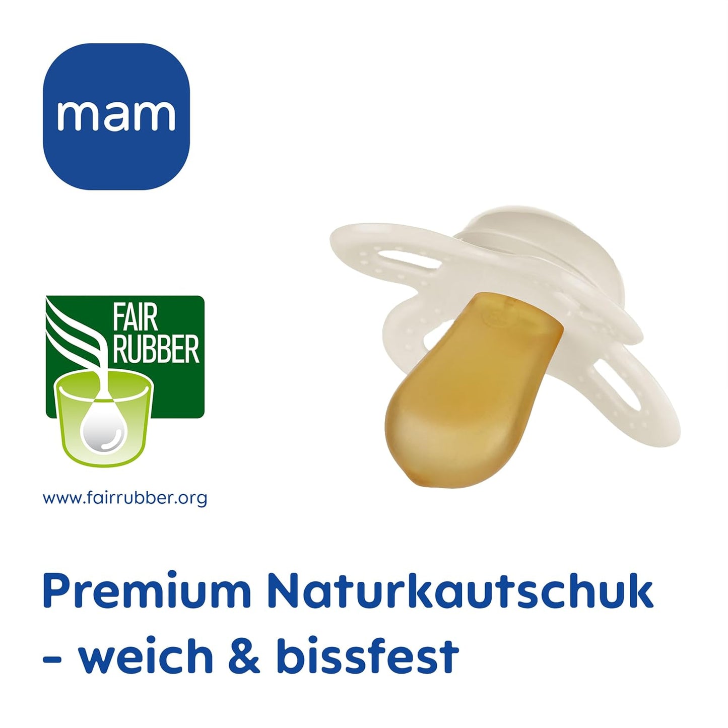 MAM Original smoczek uspokajający lateksowy x2 6-16m – zdjęcie produktu 6