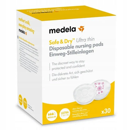 MEDELA Safe&Dry Ultra thin coussinets d’allaitement x60