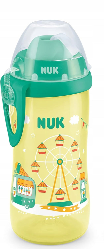 NUK Flexi Cup vaso con pajita 300 ml