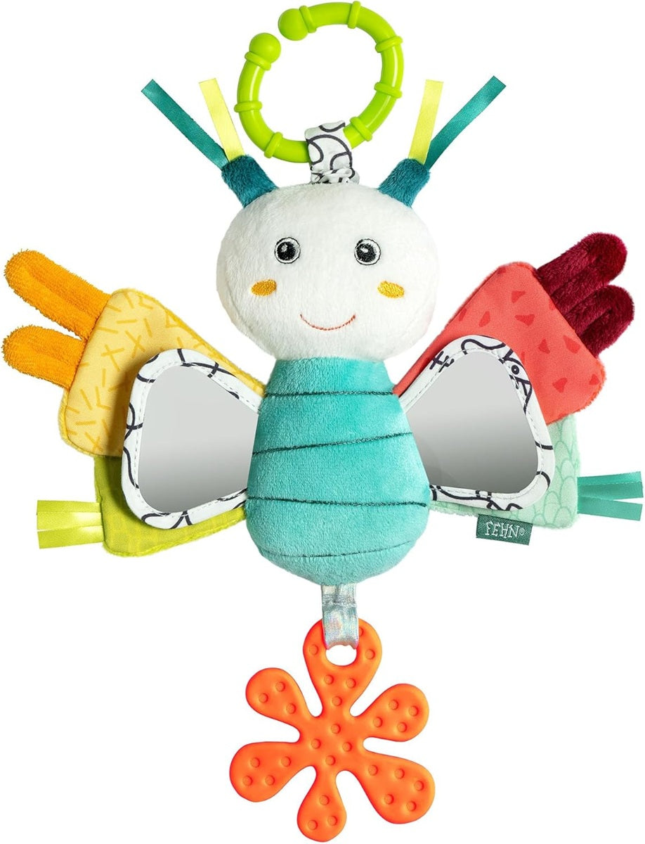FEHN butterfly stroller, crib, and car seat hanging toy