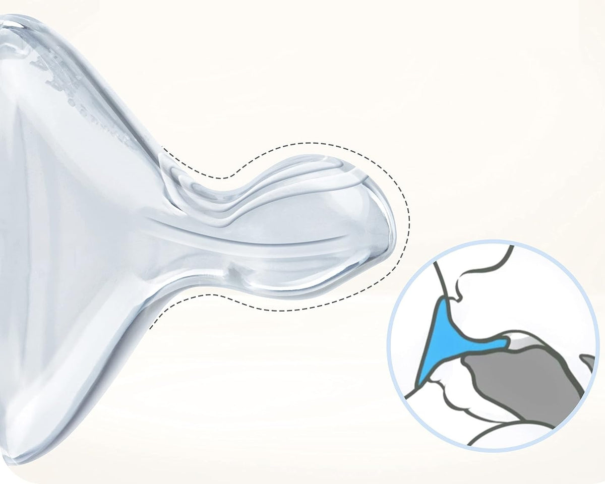 NUK First Choice+ biberon 300 ml tettarella M flusso medio 0-6 m CUORI