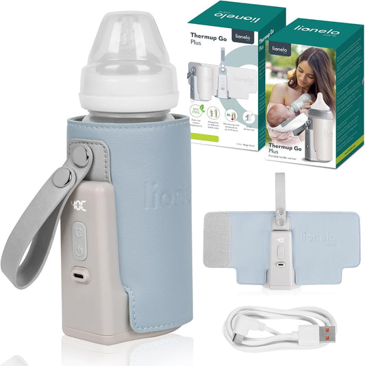 LIONELO Thermup GO PLUS draagbare flessenwarmer