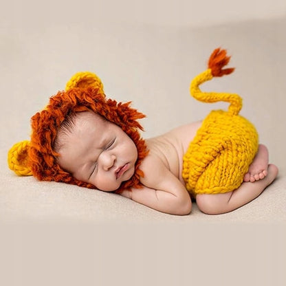 Disfraz para sesión fotográfica León 0-12 m para bebés