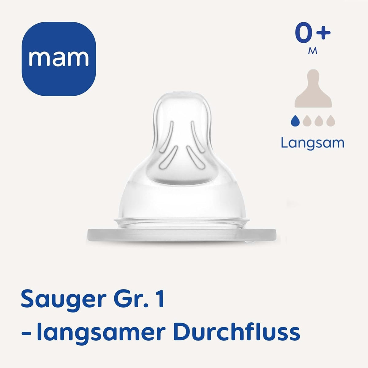 MAM smoczki do butelek 0msc+ x2 – zdjęcie produktu 3