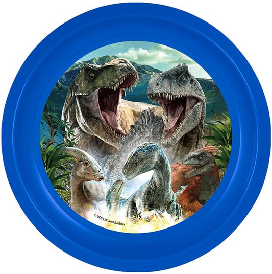JURASSIC WORLD set petit-déjeuner 2 assiettes et tasse 280 ml âge 3 ans+