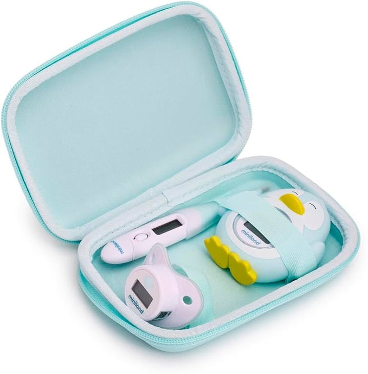 MINILAND Thermokit Mint set de 3 termometre electronice + husă