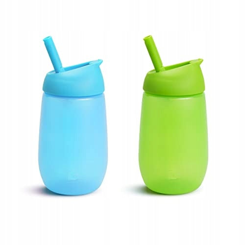 MUNCHKIN SIMPLE CLEAN pohár so slamkou x2 296ml 12 mesiacov+
