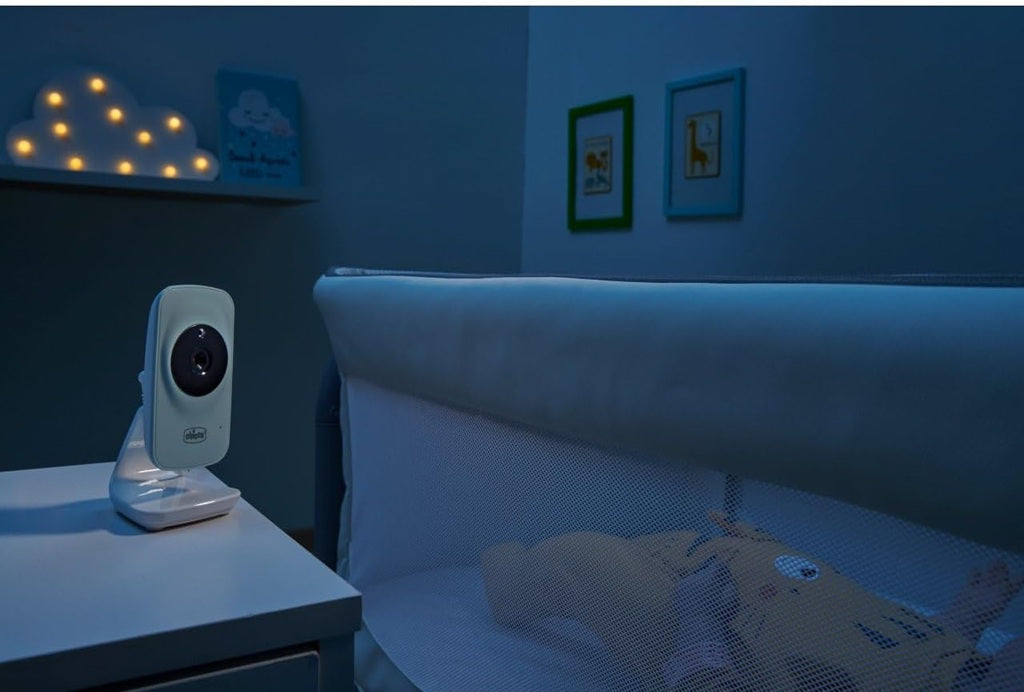 CHICCO Babyphone vidéo moniteur bébé électronique 3,2" LCD FHSS O