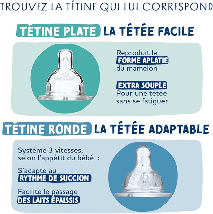 DODIE tetină pentru biberon x4 mărimea 3 vârsta 6 luni+ anticolici