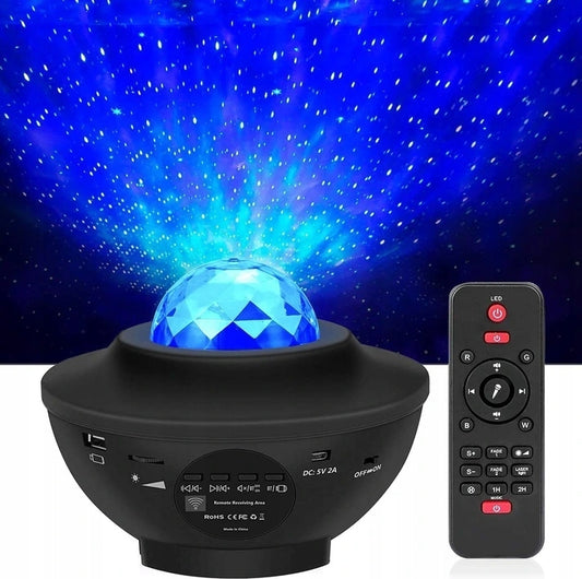 VOKSUN LED Bluetooth Sternenhimmel-Projektor + Fernbedienung
