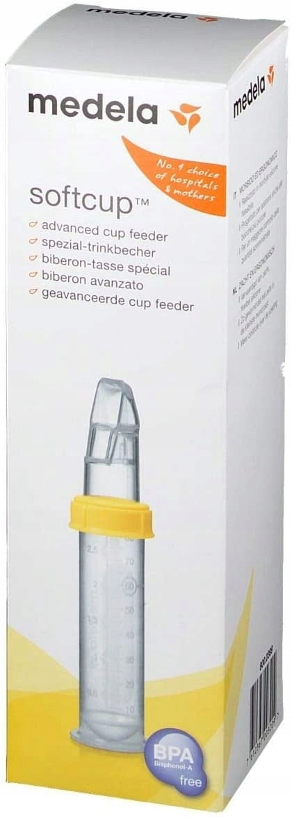 MEDELA SOFTCUP alimentazione con cucchiaino con biberon