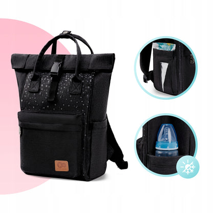 KINDERKRAFT MOONPACK CONFETTI batoh na plienky a príslušenstvo