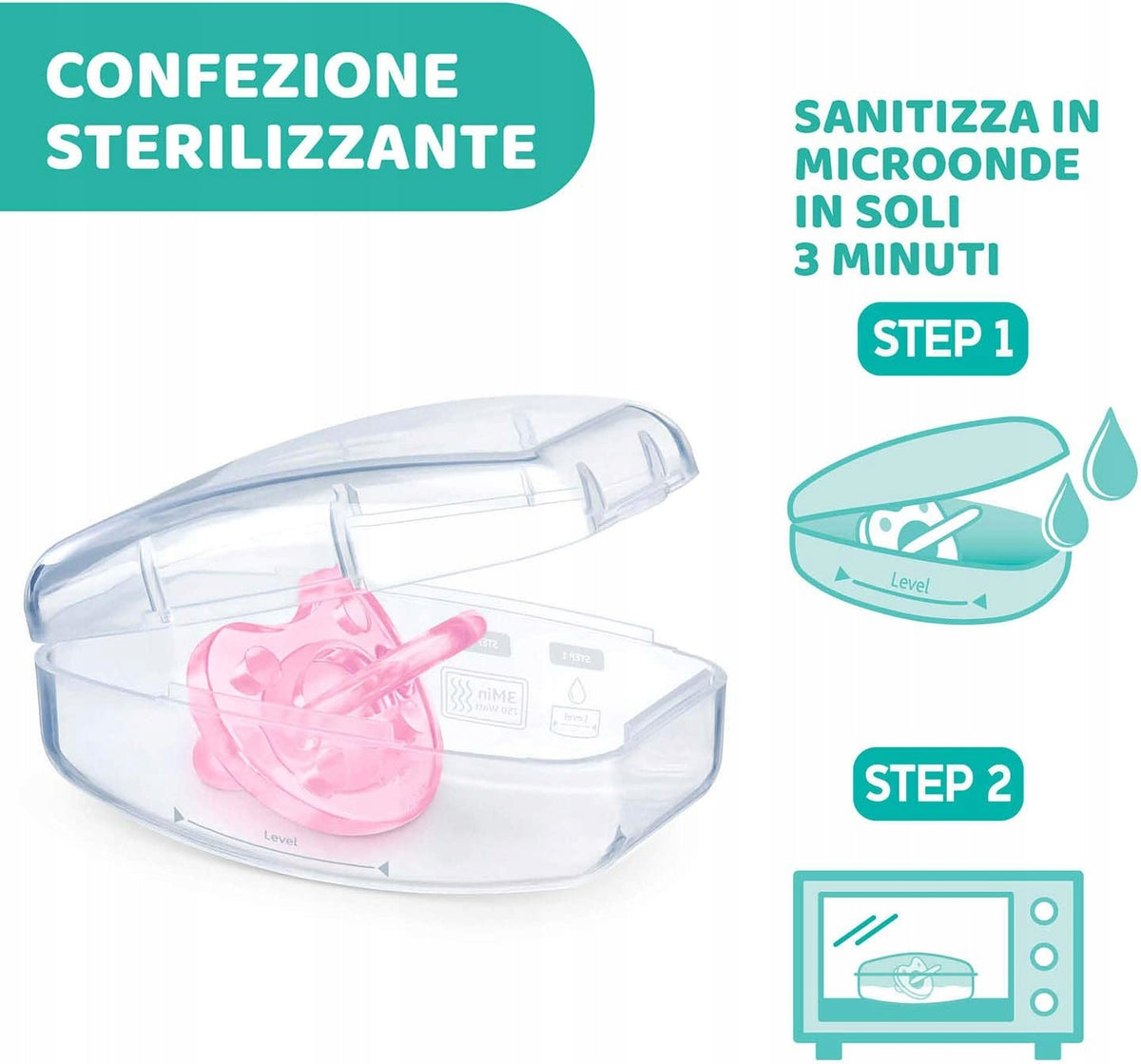 CHICCO PhysioForma DUAL SOFT fopspeen x2 16-36mnd