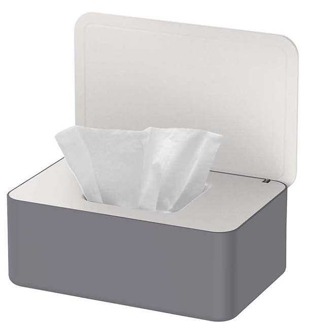 BEHÅLLARE för våtservetter 12,3 x 18,7 cm + 2 servettpåsar